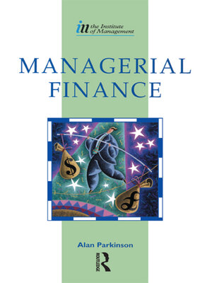 cover image of Managerial Finance